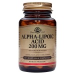 SOLGAR ALPHA LIPOIC ACID 200mg 50 Veg  Caps