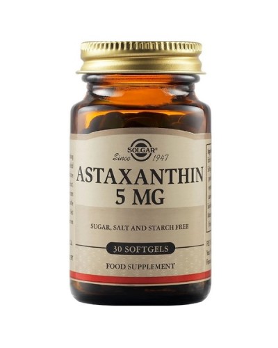 SOLGAR ASTAXANTHIN 5mg 30 softgels