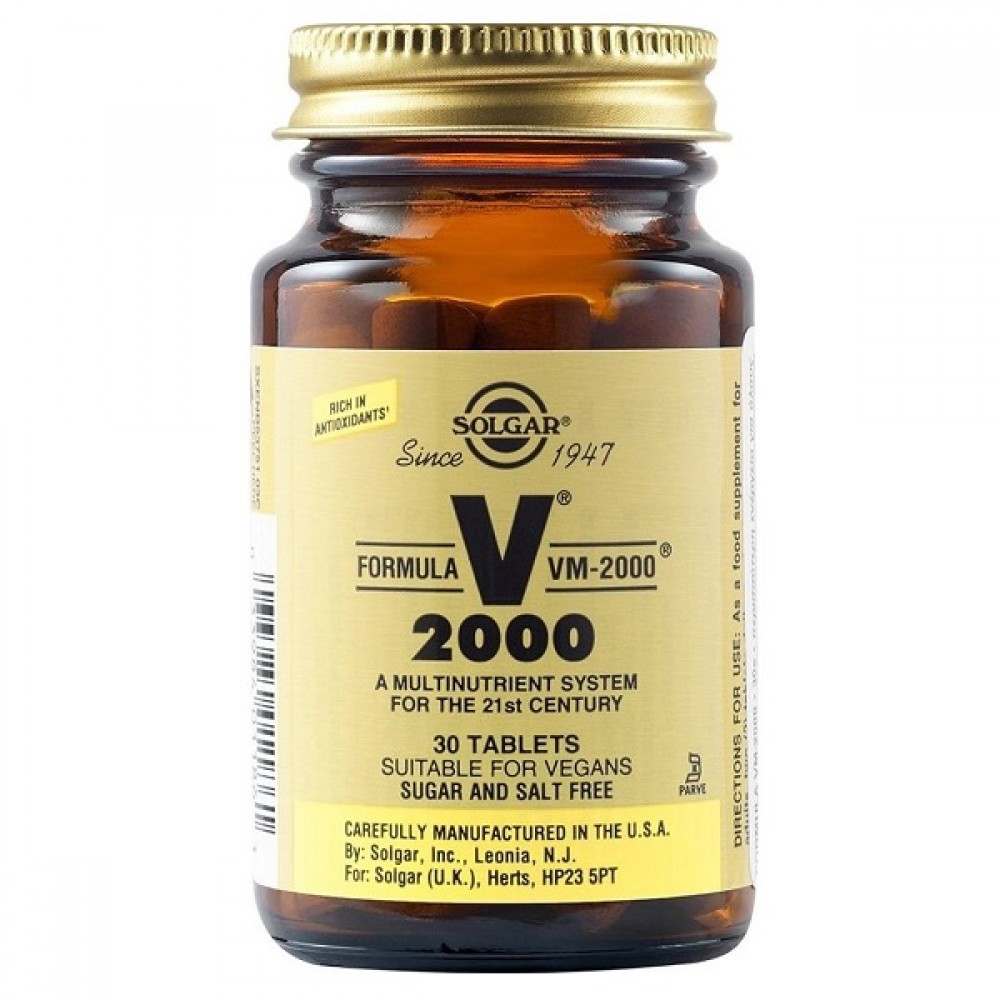 SOLGAR FORMULA VM 2000 30tabs