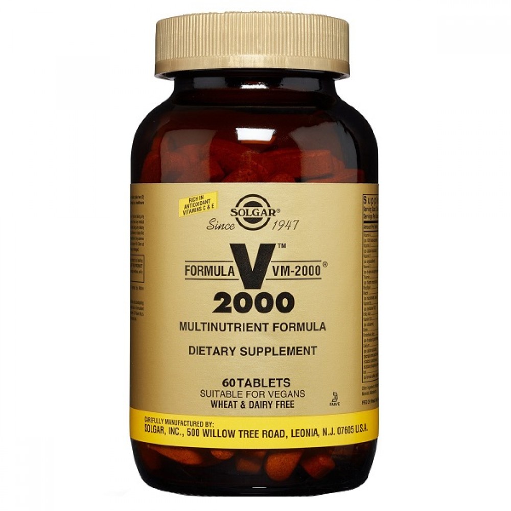 SOLGAR FORMULA VM 2000 60tabs