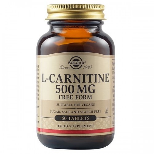 SOLGAR L-CARNITINE 500mg 60tabs