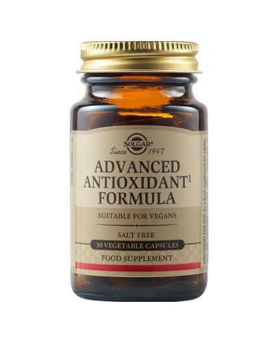 SOLGAR ADVANCED ANTIOXIDANT FORMULA 30 Veg  Caps