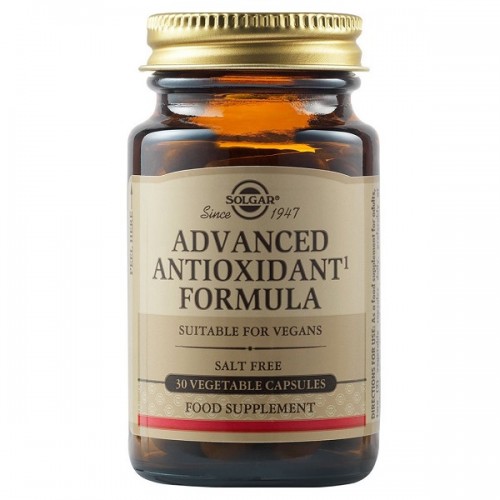 SOLGAR ADVANCED ANTIOXIDANT FORMULA 30 Veg. Caps