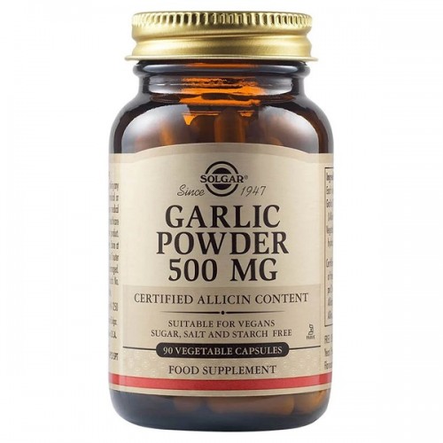 SOLGAR GARLIC POWDER 500mg 90 Veg. Caps