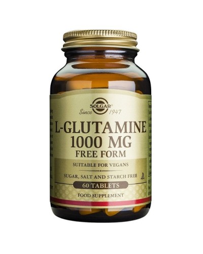 SOLGAR L-GLUTAMINE 1000mg 60tabs