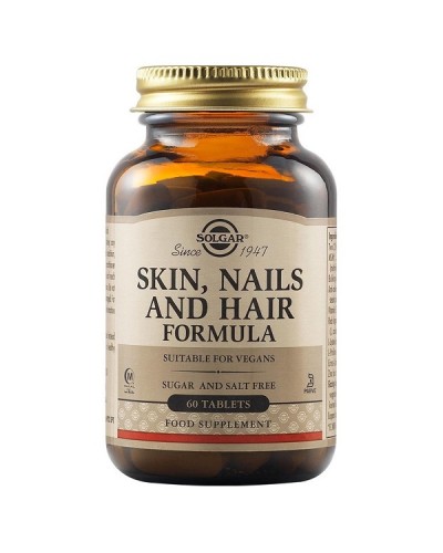 SOLGAR SKIN, NAILS AND HAIR FORMULA 60tabs