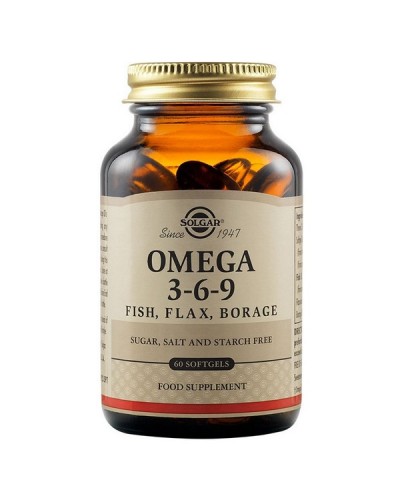 SOLGAR OMEGA 3-6-9 60 softgels