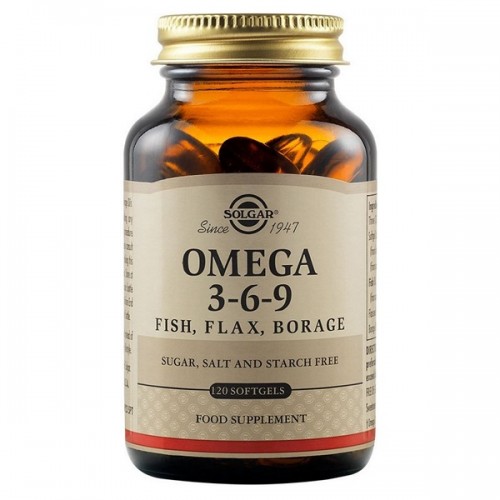 SOLGAR OMEGA 3-6-9 120 softgels