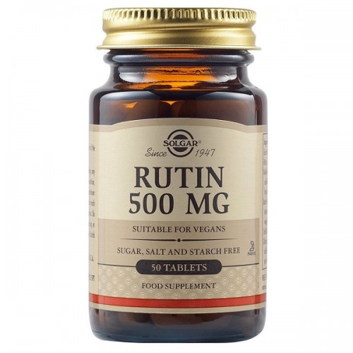 SOLGAR RUTIN 500mg 50tabs