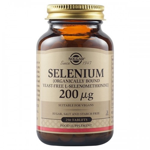 SOLGAR SELENIUM 200µg 250tabs