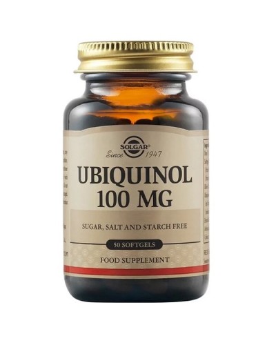 SOLGAR UBIQUINOL 100mg 50 softgels