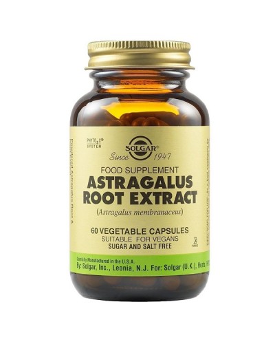 SOLGAR ASTRAGALUS ROOT EXTRACT 60 Veg  Caps