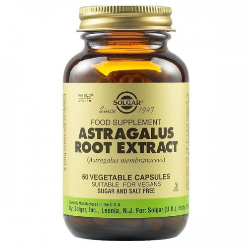 SOLGAR ASTRAGALUS ROOT EXTRACT 60 Veg. Caps