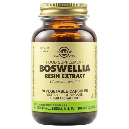 SOLGAR BOSWELLIA RESIN EXTRACT 60 Veg. Caps