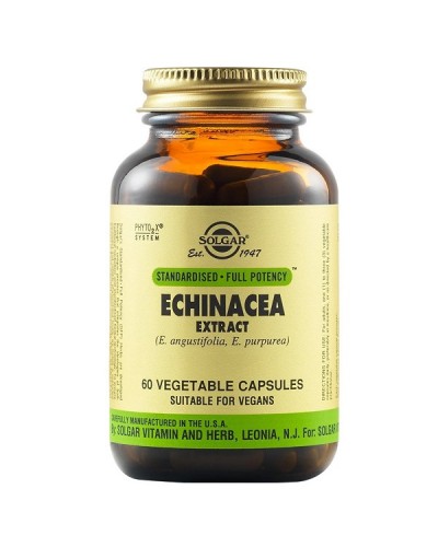 SOLGAR ECHINACEA EXTRACT 60 Veg  Caps