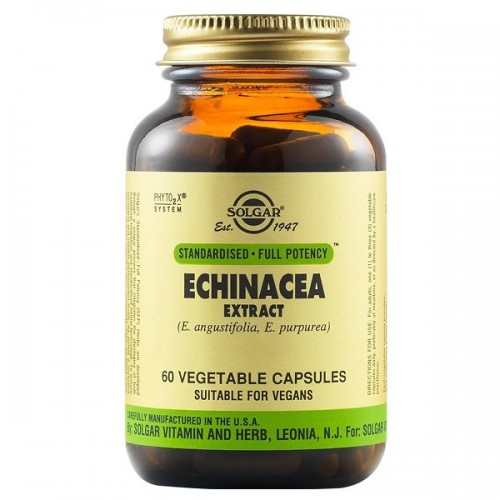 SOLGAR ECHINACEA EXTRACT 60 Veg. Caps