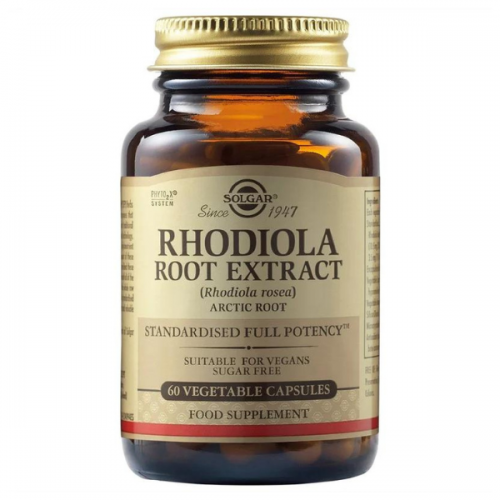 SOLGAR RHODIOLA ROOT EXTRACT 60 Veg. Caps