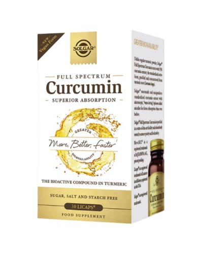 SOLGAR FULL SPECTRUM CURCUMIN 30 softgels