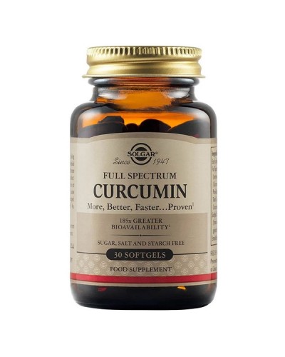 SOLGAR FULL SPECTRUM CURCUMIN 30 softgels