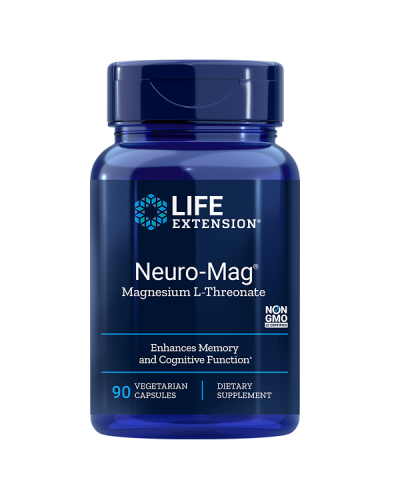 LIFE EXTENSION NEURO-MAG MAGNESIUM & L-THREONATE 90Veg caps