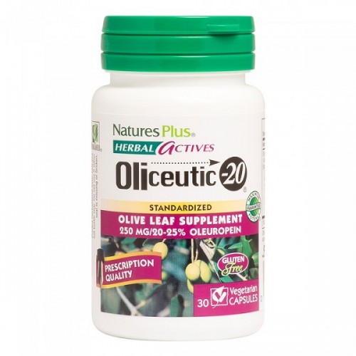 NATURES PLUS HERBAL ACTIVE OLICEUTIC 20 30VCAPS 