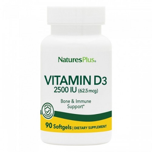 NATURES PLUS VITAMIN D3 2500IU 90 softgels