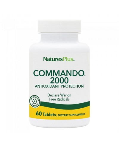 NATURES PLUS COMMANDO 2000 60tabs