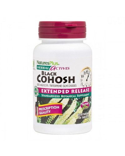 NATURES PLUS HERBAL ACTIVE BLACK COHOSH 200mg EXTENDED RELEASE 30tabs