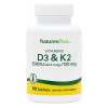 NATURES PLUS VITAMINS D3 2500IU & K2 120mcg 90tabs