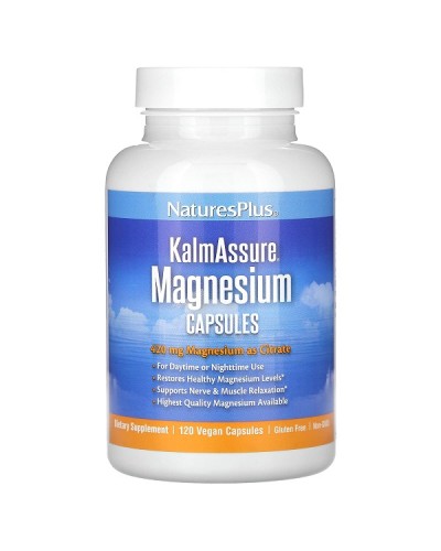 NATURES PLUS KALMASSURE MAGNESIUM 120Veg caps