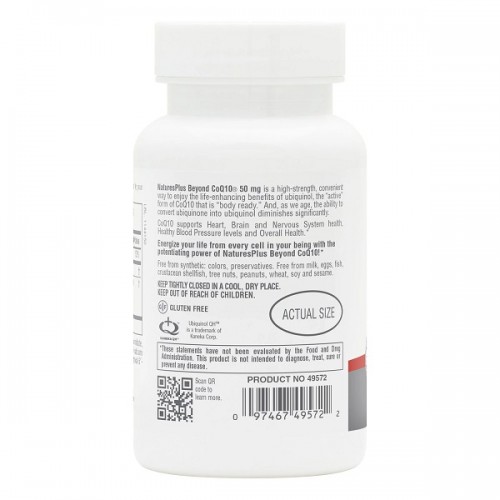 NATURES PLUS BEYOND Q10 50mg 30 softgels