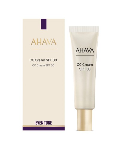 AHAVA CC CREAM COLOR CORRECTION SKIN PROTECTION BROAD SPECTRUM SPF30 30ML