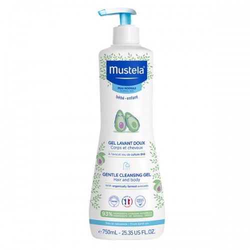 MUSTELA GENTLE CLEANSING GEL 750ml