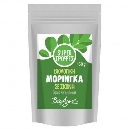 BIOAGROS MORINGA ΣΚΟΝΗ ΒΙΟ 150g