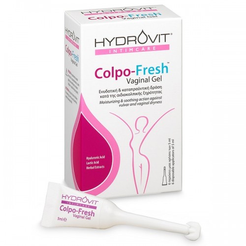 HYDROVIT COLPO-FRESH VAGINAL GEL 6 περιέκτες x 5ml