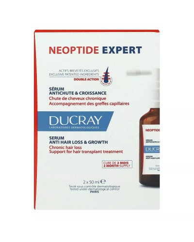 DUCRAY NEOPTIDE EXPERT ANTI-HAIR LOSS & GROWTH SERUM 2x50ml