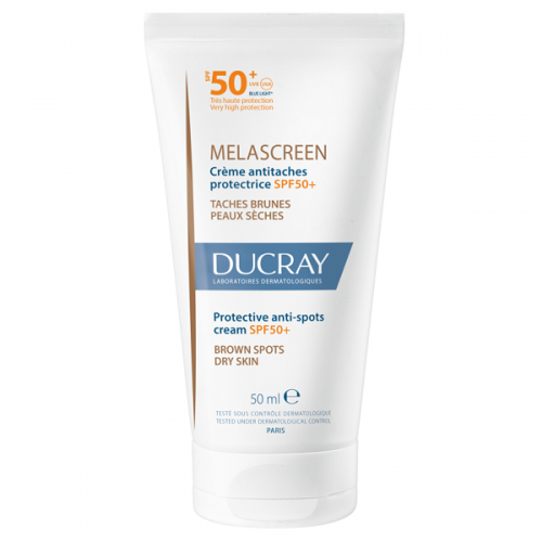 DUCRAY MELASCREEN PROTECTIVE ANTI-SPOTS CREAM SPF50+ FOR DRY SKIN 50ml