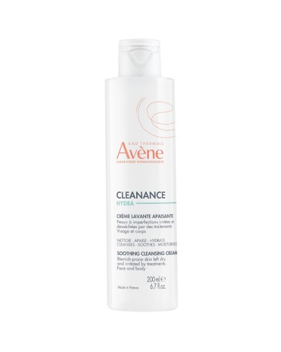 AVENE CLEANANCE HYDRA SOOTHING CLEANSING CREAM 200ml