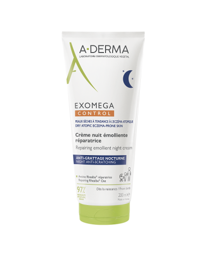 ADERMA EXOMEGA CONTROL REPAIRING EMOLLIENT NIGHT CREAM  200ml