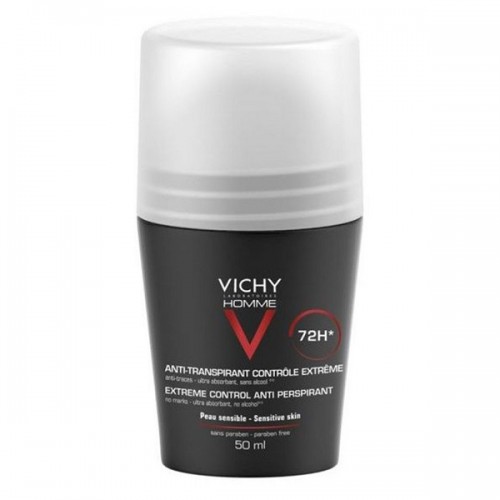 VICHY HOMME DEODORANT ΕXTREME CONTROL ANTI-PERSPIRANT 72H ROLL-ON 50ml