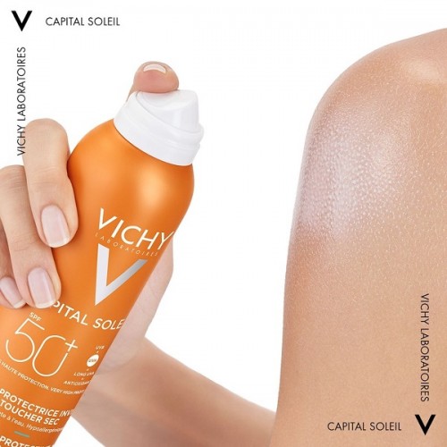 VICHY CAPITAL SOLEIL INVISIBLE HYDRATING MIST SPF50+ 200ml