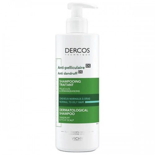 VICHY DERCOS ANTI-DANDRUFF ΑΝΤΙΠΙΤΥΡΙΔΙΚΟ ΣΑΜΠΟΥΑΝ ΓΙΑ ΚΑΝΟΝΙΚΑ & ΛΙΠΑΡΑ ΜΑΛΛΙΑ 390ml