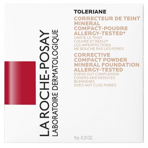 LA ROCHE POSAY TOLERIANE CORRECTIVE COMPACT POWDER MINERAL FOUNDATION 11 LIGHT BEIGE 9.5g