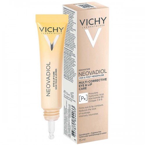 VICHY NEOVADIOL PERI & POST MENOPAUSE MULTI-CORRECTION EYES & LIPS CARE 15ml