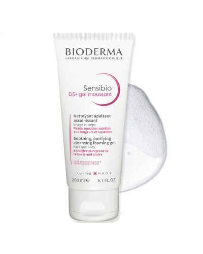 BIODERMA SENSIBIO DS+ GEL MOUSSANT 200ml