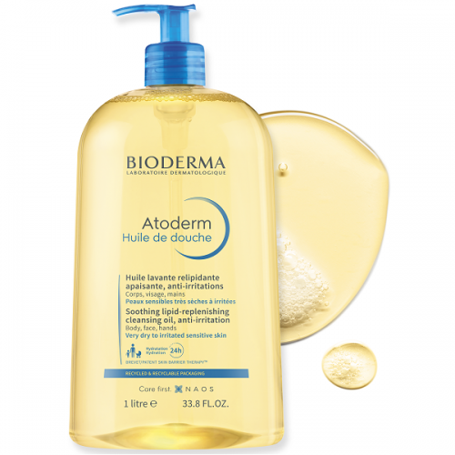 BIODERMA ATODERM HUILE DE DOUCHE 1lt