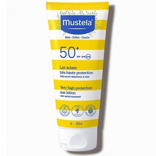 MUSTELA SUN VERY HIGH PROTECTION SUN BODY & FACE LOTION SPF50+ 40ml