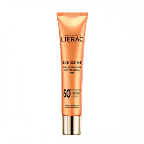 LIERAC SUNISSIME BB FLUIDE PROTECTEUR ANTI-AGE GLOBAL SPF50+ DORE 40ML