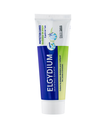 ELGYDIUM TEACHING TOOTHPASTE ΕΚΠΑΙΔΕΥΤΙΚΗ ΟΔΟΝΤΟΚΡΕΜΑ ΠΟΥ ΑΠΟΚΑΛΥΠΤΕΙ ΤΗΝ ΠΛΑΚΑ 50ml