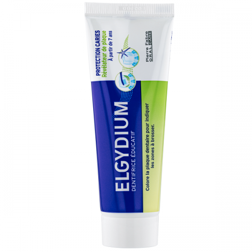 ELGYDIUM TEACHING TOOTHPASTE ΕΚΠΑΙΔΕΥΤΙΚΗ ΟΔΟΝΤΟΚΡΕΜΑ ΠΟΥ ΑΠΟΚΑΛΥΠΤΕΙ ΤΗΝ ΠΛΑΚΑ 50ml